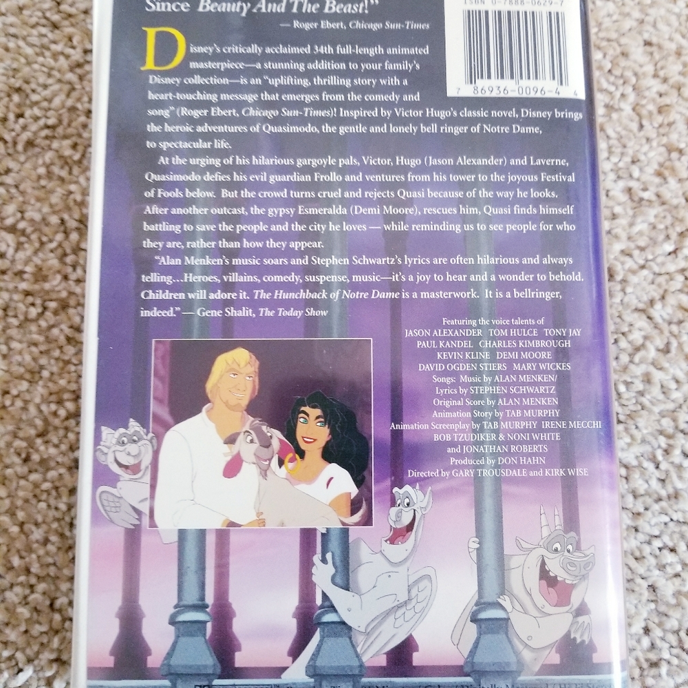 ♥️VINTAGE♥️ DISNEY VHS TAPE BUNDLE - Picture 9 of 16